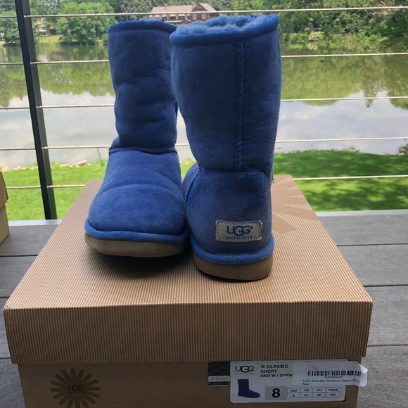 UGG Shoes - Classic Short Ugg Boots in Blue